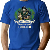 I Ain'T Got Time To Bleed T-Shirt for Men & Women, T-Shirts Graphic Tee - Blue