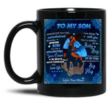 I Am Always With You You'Ll Always Be My Baby Boy Black Gift Coffee Mug