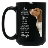 I Am Your Friend Your Partner Bealge Black Coffee Mug, Gift Coffee Mug