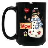 I Being A Mom For Christmas Black Gift Coffee Mug