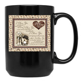 I Choose You To Do Life With Hand In Hand Side By Side - Love Black Gift Coffee Mug - Black