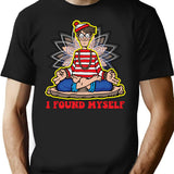 I Found Myself T-Shirt for Men & Women, T-Shirts Graphic Tee - Black