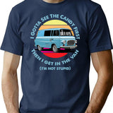 I Gotta See The Candy First (1) T-Shirt for Men & Women, T-Shirts Graphic Tee - Navy