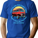 I Gotta See The Candy First T-Shirt for Men & Women, T-Shirts Graphic Tee - Blue