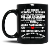 I Have A Damn Great Husband In May Black Gift Coffee Mug