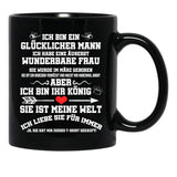 I Have An Extremely Wonderful Woman Black Coffee Mug, Gift Coffee Mug - Black