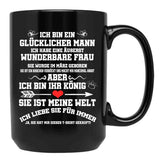 I Have An Extremely Wonderful Woman Black Coffee Mug, Gift Coffee Mug - Black