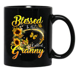I Have Two Titles Mom And Nana And I Rock Them Mother'S Day Black Coffee Mug - Black