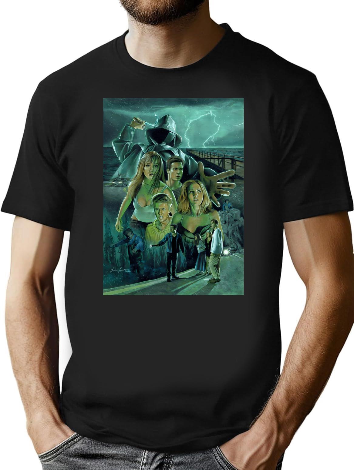 I Know What You Did Last Summer Tribute T-Shirt for Men & Women, T-Shirts Graphic Tee - Black