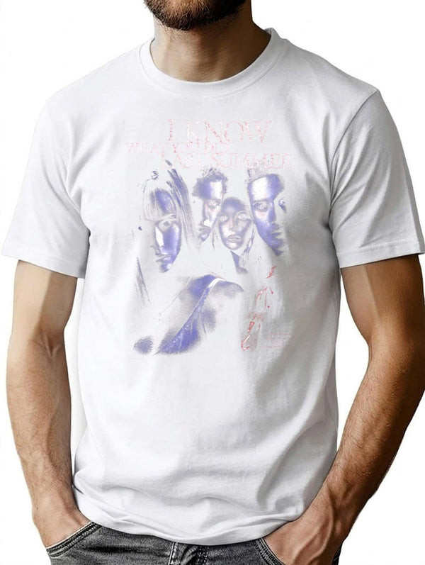 I Know What You Did Last Summer T-Shirt for Men & Women, T-Shirts Graphic Tee - White