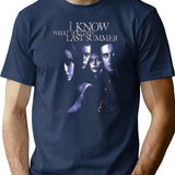I Know What You Did Last Summer T-Shirt for Men & Women, T-Shirts Graphic Tee - Navy