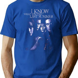 I Know What You Did Last Summer T-Shirt for Men & Women, T-Shirts Graphic Tee - Blue