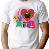 I Love Amanda Saw Design T-Shirt for Men & Women, T-Shirts Graphic Tee - White