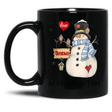 I Love Being A Grandma At Christmas Time Womens Black Gift Coffee Mug