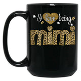 I Love Being Mimi Mimi Grandmas Gift Black Gift Coffee Mug