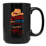 I Love How We Dont Even Need To Say It Out Loud That Im Your Favorite Child Black Gift Coffee Mug - Black
