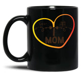 I Love Mom Premium Black Gift Coffee Mug