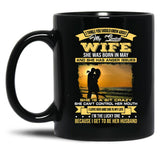 I Love My Crazy Spoiled Wife She Was Born In May Black Gift Coffee Mug