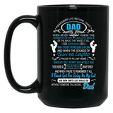 I Love My Dad T Black Gift Coffee Mug