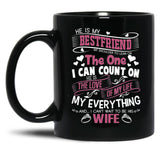 I Love My Future Husband Love Husband Black Gift Coffee Mug