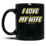 I Love Black Gift Coffee Mug