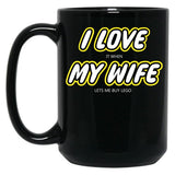 I Love Black Gift Coffee Mug