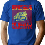 I Remain Silly Frog Japanese T-Shirt - Retro Graphic Tee for Men & Women - Blue