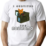 I Survived The Nostromo T-Shirt for Men & Women, T-Shirts Graphic Tee - White