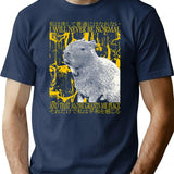 I Will Never Be Normal Capybara T-Shirt - Navy