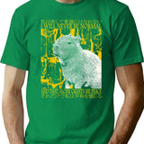 I Will Never Be Normal Capybara T-Shirt - Green