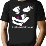 I Will Never Let You Go T-Shirt - Black