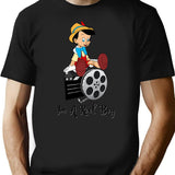 I'm A Reel Boy T-Shirt - Retro Graphic Tee for Men & Women - Black