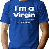 I'm A Virgin Islander St Thomas T-Shirt - Blue