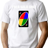 I'm A Wild One T-Shirt - Retro Graphic Tee for Men & Women - White