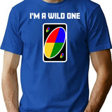 I'm A Wild One T-Shirt - Retro Graphic Tee for Men & Women - Blue