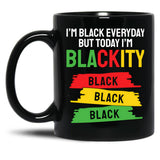 I'M Black Black Coffee Mug