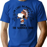I'm Chief Kickabitch From The Slapahoe Tribe T-Shirt - Blue