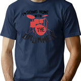 I'm Going Home With The Drummer T-Shirt - Navy