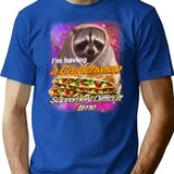 I'm Having A Crunchwrap Supremely Difficult Time T-Shirt - Blue
