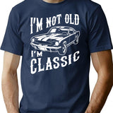 I'm Not Old I'm Classic Funny Car Design Birthday T-Shirt - Navy