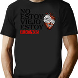 I'm Not Old I'm Vintage Retro Design T-Shirt - Black