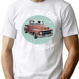 I'm Not Old I'm Vintage Retro Truck Old Guy Old Guys Rule Old Man Funny Gift Ideas T-Shirt - White