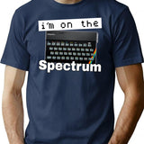 I'm On The Zx Spectrum T-Shirt - Retro Graphic Tee for Men & Women - Navy