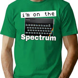 I'm On The Zx Spectrum T-Shirt - Retro Graphic Tee for Men & Women - Green