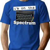 I'm On The Zx Spectrum T-Shirt - Retro Graphic Tee for Men & Women - Blue