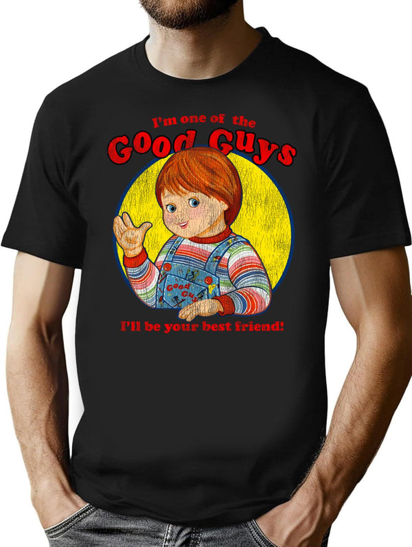 I'M One Of The Good Guys Worn Out T-Shirt for Men & Women, T-Shirts Graphic Tee - Black