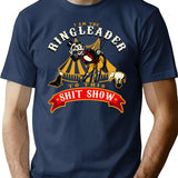 I'M The Ringleader To This Sht Show T-Shirt for Men & Women, T-Shirts Graphic Tee - Navy