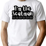 I'm The Scatman T-Shirt - Retro Graphic Tee for Men & Women - White
