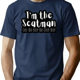 I'm The Scatman T-Shirt - Retro Graphic Tee for Men & Women - Navy
