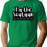 I'm The Scatman T-Shirt - Retro Graphic Tee for Men & Women - Green